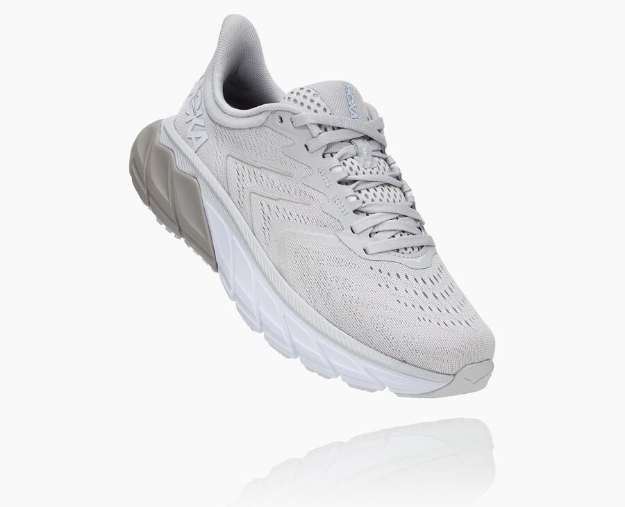 Running Shoes Womens - Hoka One One Arahi 5 - Grey - TCVDJXZ-64